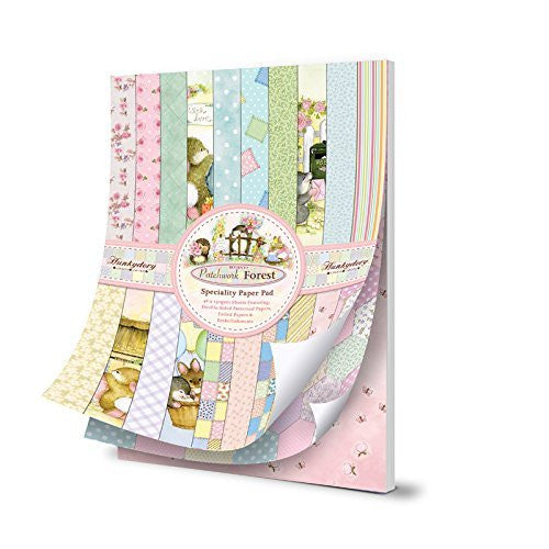 hunkydory return to patchwork forest speciality paper pad