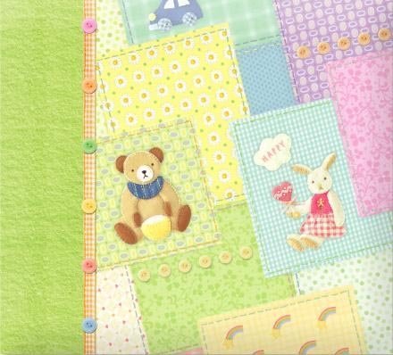 Crafty Bitz Teddy & Rabbit 12" x 12" Album
