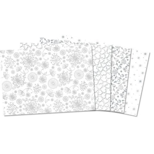 hunkydory essentials luxury foiled acetate enchanted garden