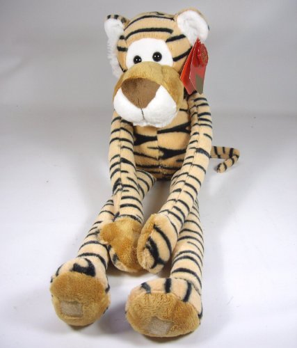 Dangly Wild Tiger 55cm soft toy from Keel Toys - teddy bear cuddly toy