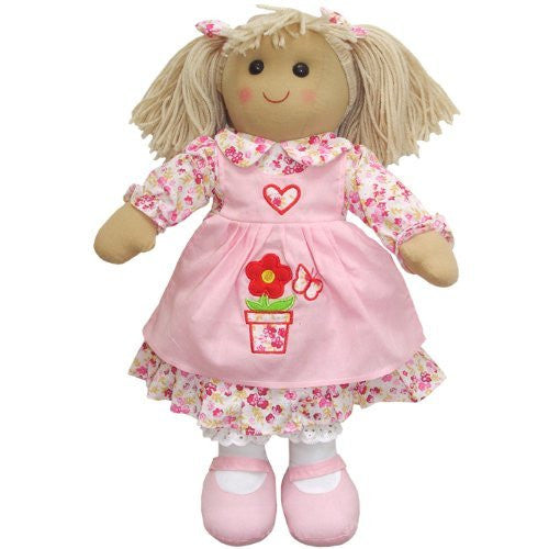 Flower Pot Rag Doll - Handmade - Medium 40cms - Powell Craft
