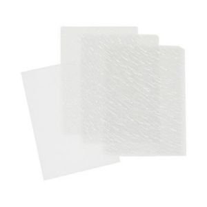 hunkydory essentials snowfall acetate 5sheets 220micron foiled acetate