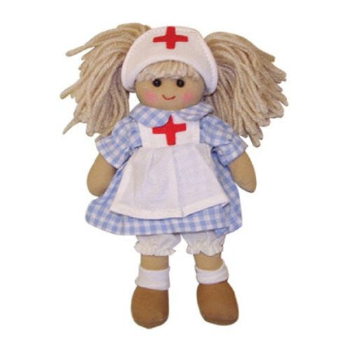 Powell Craft Handmade Nurse Ragdoll - 19 cm Size - Makes a great gift!