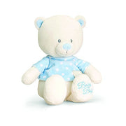 baby bear with tea shirt blue