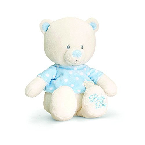 baby bear with tea shirt blue