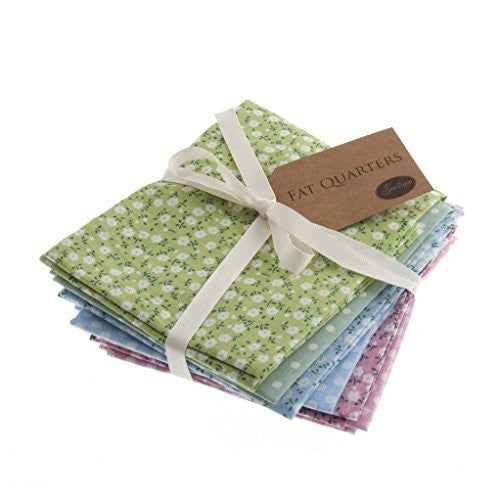 NEW Sew Easy Fat Quarter | Design 1 | Pack Of 6 | 45 x 54cm | ERFQ1