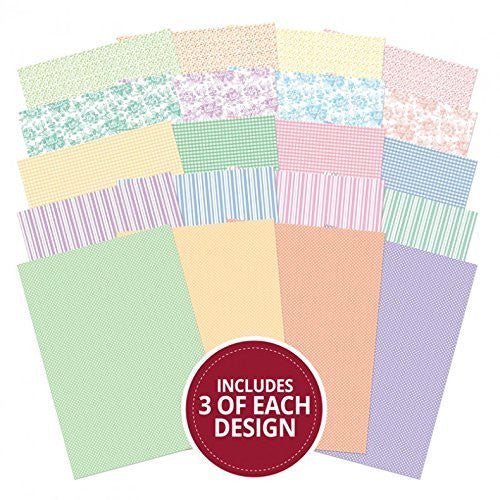 gorgeous ginghams & pretty pastels card block 60sheets