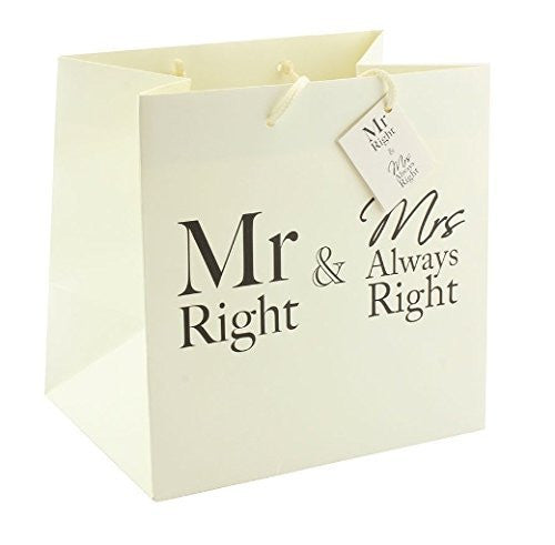 Mr &Mrs always right Large bag 33 x 17 x 33cm
