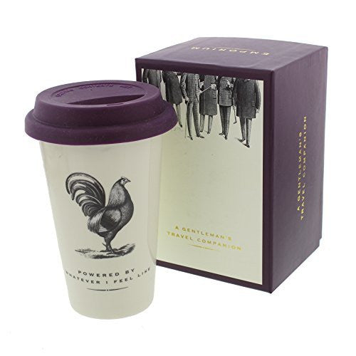 Powered By Whatever I Feel Like Vintage Design Travel Mug Gift For Him