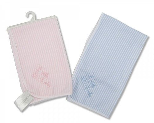 Snuggle Baby Striped Baby Blanket (Pink)