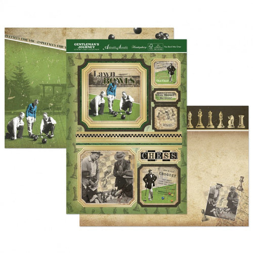 Gentleman'S Journey A4 Topper Set You Bowl Me Over