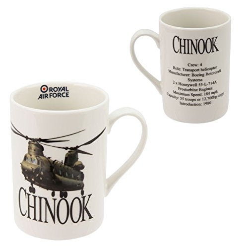R.A.F Photographic Mug in Tin Box - Chinook (RAF237)