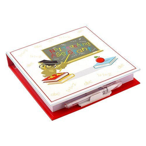 no 1 teaching assistant memo pad pen