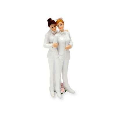 club green cake topper same sex female