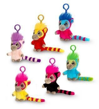 moonlings 10cm lemur keychain choice 6 one sent at random or email any special requirements by keeltoys