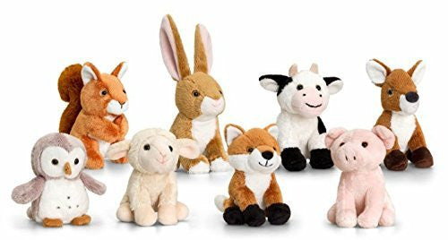 british wildlife mini animals 12cm two supplied at random