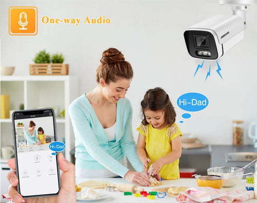 New 4K 8MP IP Camera Audio Outdoor POE H.265 Onvif Metal Bullet CCTV Home 4MP