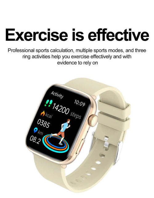 2025 AI Diagnosis NFC Smart Watch Women 1.85 inch AMOLED Blood pressure Heart