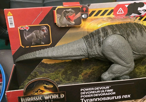 Mattel Jurassic World Dominion Super Colossal Tyrannosaurus Rex Action Figure