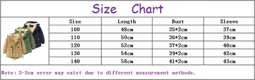 Winter Kids Clothes Plus Velvet Thicken Warm Jacket for Girls Casual Zipper