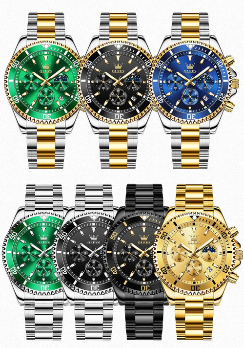 Men's Watches Top Brand Luxury Watch for Men Original Waterproof Stainless