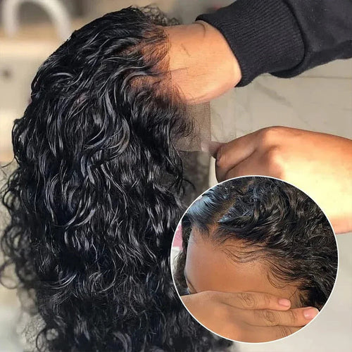200% Short Curly Bob Wigs Lace Front Human Hair Wigs 13x4 4x4 Deep Wave Lace
