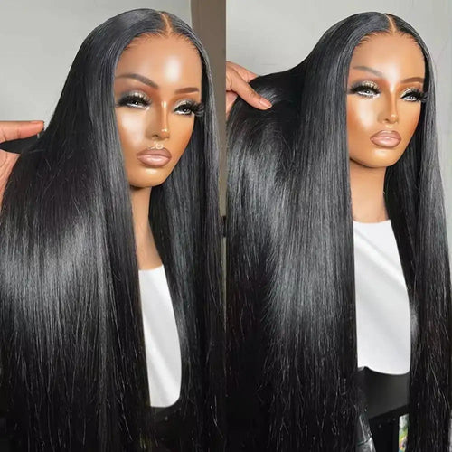 13x6 Straight Lace Front Wig 360 Lace Frontal Wig HD Transparent Lace Wigs For