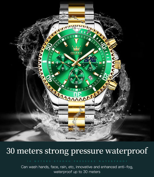 Men's Watches Top Brand Luxury Watch for Men Original Waterproof Stainless