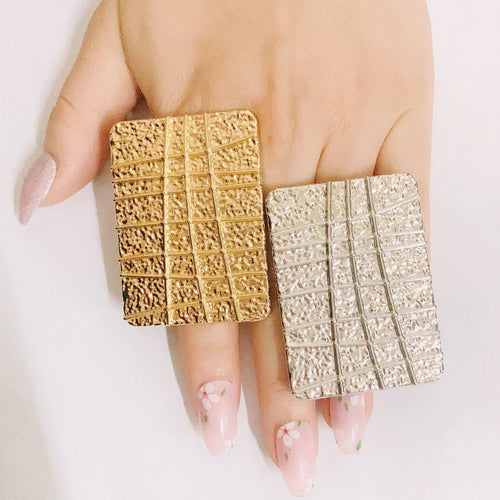 Rings For Women Big Gold Plated Ring Assorted Elements and Shapes Jewelry Sets