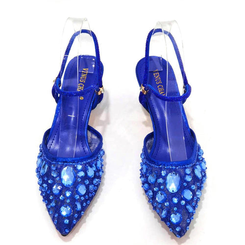 Italian Design Three-Dimensional Women's Bags And Ladies Heel Shoes