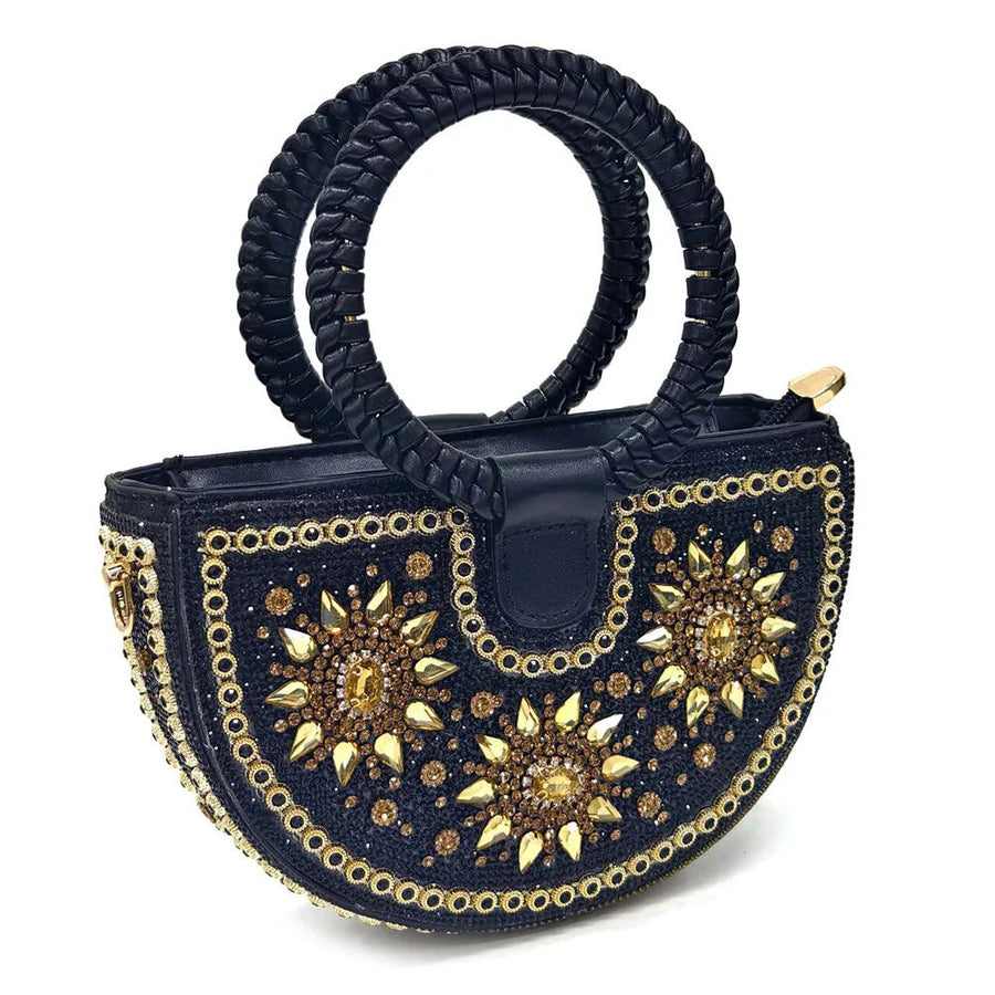 2024 Nigerian Design Evening Party Shoes And Bag Set Lucky Star Bag With