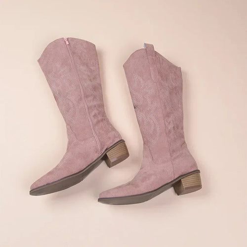 Embroidered Western Cowboy Boots for Women