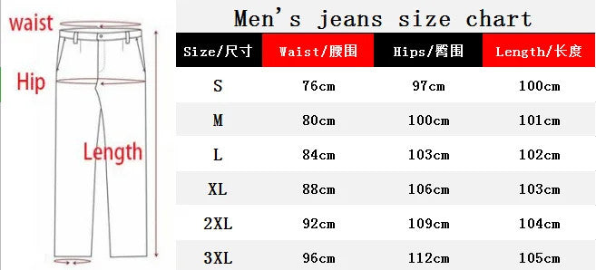 2025 New Fashion Street Style Ripped Skinny Jeans Men Vintage wash Solid Denim