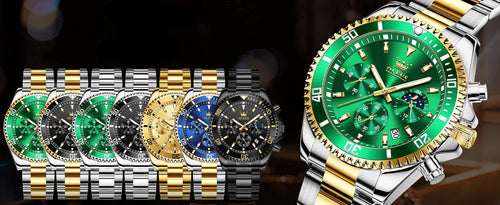 Men's Watches Top Brand Luxury Watch for Men Original Waterproof Stainless