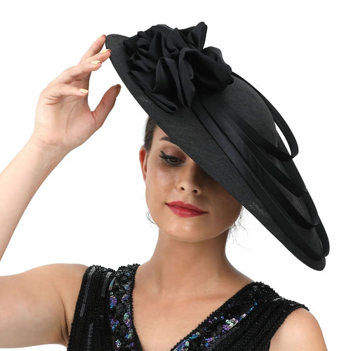 Fancy Christmas Sinamay Fascinator Perfect Wedding Hat Unique Derby Party Hat
