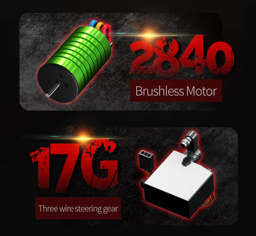 1:16 70KM/H Or 50KM/H 4WD RC Car With LED Remote Control Cars High Speed Drift