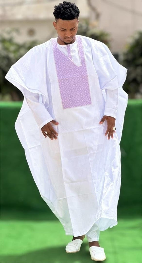 African Clothing For Men Traditional Bazin Riche Embroidery Design Top Long