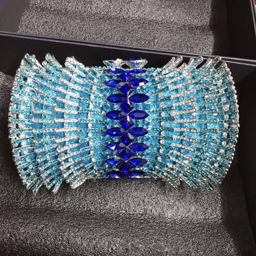 Crystal Women Handbags Luxury Designer Clutch Bags Diamond Handmade Wedding