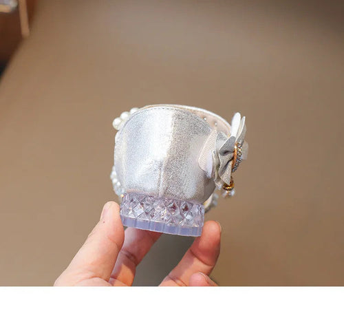 Girls Sandals Fashion Summer New Sequin Princess Shoes Bow Children's Sandals