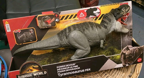 Mattel Jurassic World Dominion Super Colossal Tyrannosaurus Rex Action Figure