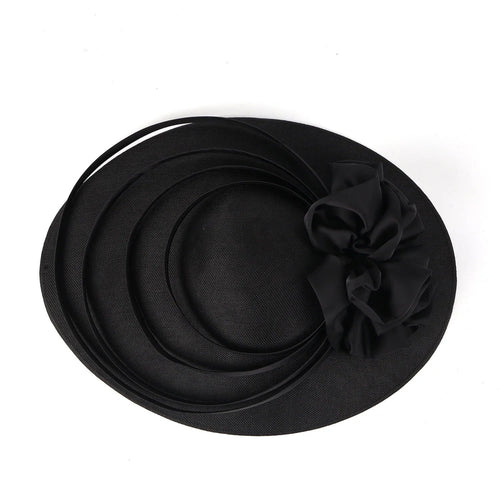 Fancy Christmas Sinamay Fascinator Perfect Wedding Hat Unique Derby Party Hat