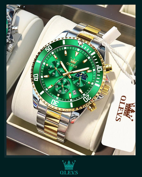 OLEVS Men's Watches Top Brand Luxury Watch for Men Original Waterproof