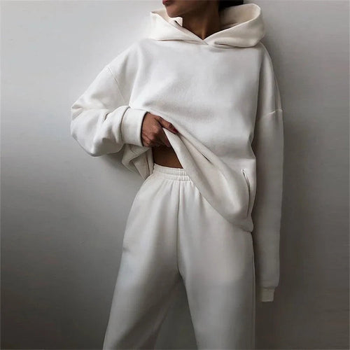 Women's Two Pieces Oversized Tracksuit