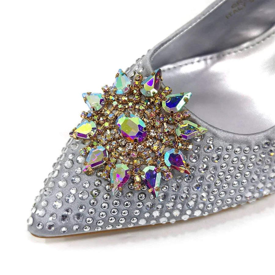 2024 Nigerian Design Evening Party Shoes And Bag Set Lucky Star Bag With