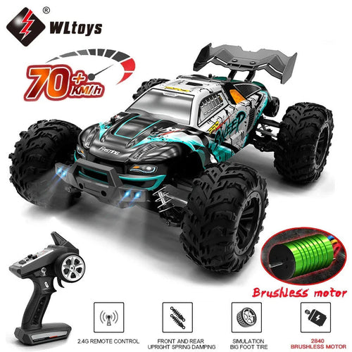 1:16 70KM/H Or 50KM/H 4WD RC Car With LED Remote Control Cars High Speed Drift