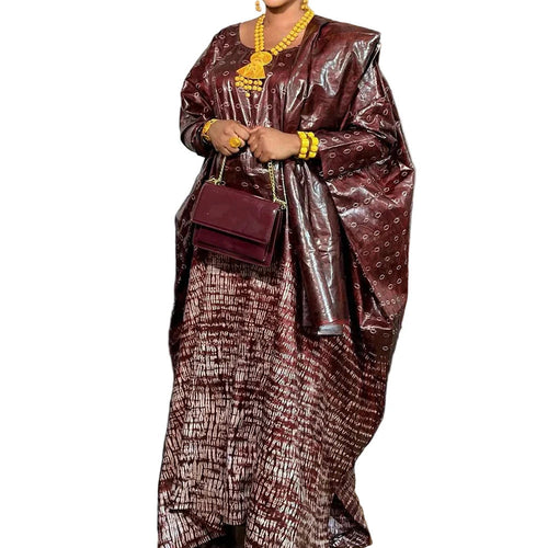 African Dresses For Women Wedding Bride Party Plus Size Traditional Print Riche
