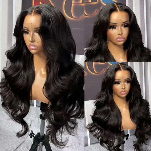 Body Wave Lace Front Human Hair Wig 30 40 Inches 200 Density Brazilian Remy