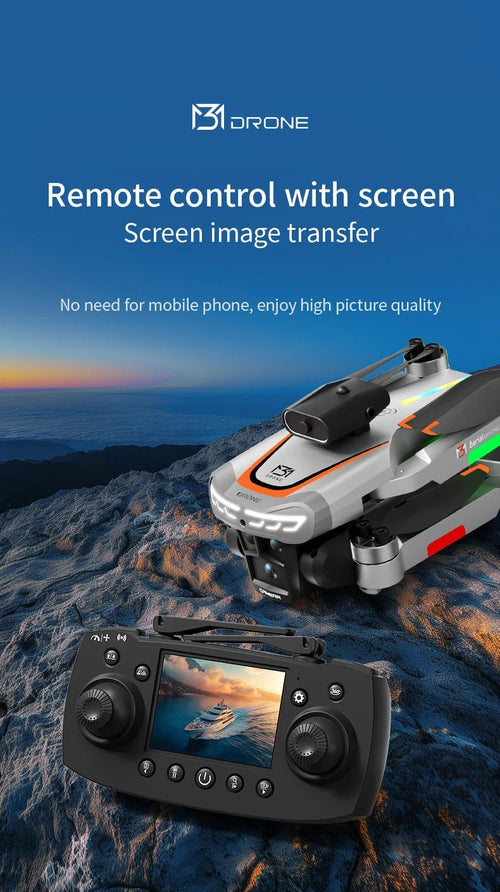 NEW M3 Drone 8K HD 5G GPS Photography Remote Control Aerial Aircraft Dual