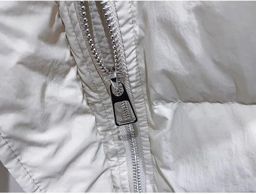 Winter Jacket Women Parkas 2024 New Short Hooded Cotton Padded Jacket Casual