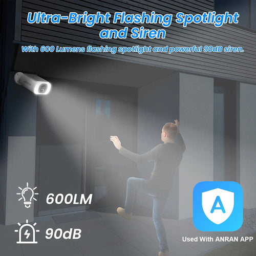 Outdoor Solar Security Camera with Battery 3MP 2.4G WIFI Camera Battery Cloud